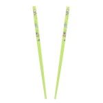 Set of 2Wooden Hair Sticks With Butterflies Chopsticks Hair Pin for Women - Green