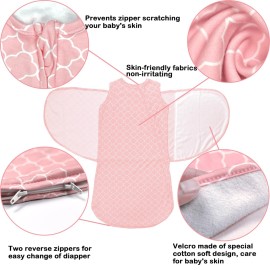 AugTwig Baby Sleepsack Swaddle 3-Way Adjustable Wearable Blanket Boy and Girl,100% Cotton,6-12 Months