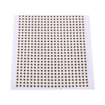 Fishing Lure Eyes,500 x Adhesive Backing 3D Fishing Lure Eyes Useful Tool for Making Bait(4mm Golden)