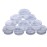 EORTA 50 Pcs Plastic Cosmetic Jar 5g Empty Clear Case with Snap Lids Portable Mini Storage Box Makeup Jar Sample Bottle Sealing Pot Cosmetic Containers for Sampling, Traveling, Mixing