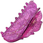 Fashion & Lifestyle 5-inch Hair Claw Jaw Clip for Women and Girls, Large - Pretty Strong Clamp Non-Slip Barrette Hair Updo Grip Bath Accessories for Thick Hair, Purple