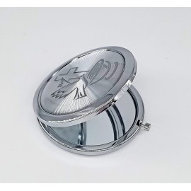 12 Pcs Baptism Compact Mirror Favor -Bautizo Recuerdos/Holy Spirit Makeup Compact/First Communion Silver 12 Pcs Baptism Compact Mirror Favor -Bautizo Recuerdos/Holy Spirit Makeup Compact/First Communion Silver