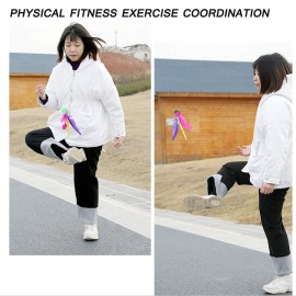 Bleiou 6 Pack Chinese Jianzi Colorful Feather Kicking Shuttlecock Foot Sports Toy Game