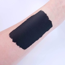 Pro Face & Body Paint Cake Pots by Moon Creations - Black - Professional Water Based Face Paint Makeup for Adults, Kids - 1.26oz