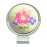 GRAPHICS & MORE Personalized Custom 1 Line Hibiscus Flowers Tropical Golf Hat Clip with Magnetic Ball Marker