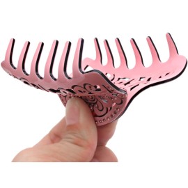 Fashion & Lifestyle 3.5-inch Hair Claw Jaw Clip for Women and Girls - Pretty Strong Clamp Non-Slip Barrette Hair Updo Grip Bath Accessories for Thick Hair, Pink Fashion & Lifestyle 3.5-inch Hair Claw Jaw Clip for Women and Girls - Pretty Strong Clamp Non-Slip Barrette Hair Updo Grip Bath Accessories for Thick Hair, Pink