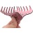 Fashion & Lifestyle 3.5-inch Hair Claw Jaw Clip for Women and Girls - Pretty Strong Clamp Non-Slip Barrette Hair Updo Grip Bath Accessories for Thick Hair, Pink