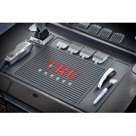 TRU BARBER Organizer Mat 18 X 13 (Charcoal Grey) Flexible PVC Station Mat, Salon Barbershop Work Station Pad, Anti-Slip TRU BARBER Organizer Mat 18 X 13 (Charcoal Grey) Flexible PVC Station Mat, Salon Barbershop Work Station Pad, Anti-Slip