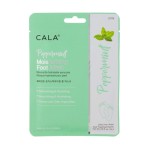 Cala Peppermint moisturizing foot masks 3 count, 3 Count(Pack of 1)