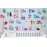 DEKOSH Animal Alphabet Wall Decals for Baby Nursery | Peel & Stick ABC Stickers for Toddlers