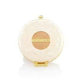 Jay Strongwater Angela Round Floral Compact - Boudoire