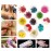 YesLady Nail Art Natural Real Dried Flowers 3D Art DIY Manicure Sticker Accessories 12 Colors
