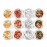 YesLady Gold Silver Nail Art Foil Aluminum Sticker 3d Glitter Flake Decoration 12 Pots