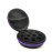 AFMNQZ Glass Bottle Bundle Essential Oils Case Hard Round Carrying Case Storage Bag for 1ML 2ML Roller Bottles Oil Vial Bottles (12 Holes Purple)