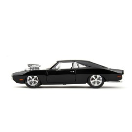 Jada Fast & Furious 1:24 Dom\'s Dodge Charger Die-cast Car & 2.75 Dominic Toretto Figure, Toys for Kids and Adults