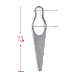 NAYOO Interlock Tool for Locs EasyLoc Hair Tool For Dreadlocks 5 Piece Silver Hair Locking Tool Interlocks or Sisterlocks Starting and Maintaining Your Locs Easy