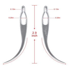 NAYOO Interlock Tool for Locs EasyLoc Hair Tool For Dreadlocks 5 Piece Silver Hair Locking Tool Interlocks or Sisterlocks Starting and Maintaining Your Locs Easy