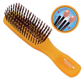 Giorgio GIO1 Gentle Hair Brush Dresser Size. Wet & Dry Pro Hair Brush Detangler. Soft for Sensitive Scalp. Good For Men Women & Kids All hair lengths. Durable and Anti-Static. (Set, Orange) Giorgio GIO1 Gentle Hair Brush Dresser Size. Wet & Dry Pro Hair Brush Detangler. Soft for Sensitive Scalp. Good For Men Women & Kids All hair lengths. Durable and Anti-Static. (Set, Orange)