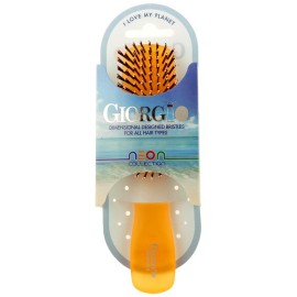 Giorgio GIO1 Gentle Hair Brush Dresser Size. Wet & Dry Pro Hair Brush Detangler. Soft for Sensitive Scalp. Good For Men Women & Kids All hair lengths. Durable and Anti-Static. (Set, Orange) Giorgio GIO1 Gentle Hair Brush Dresser Size. Wet & Dry Pro Hair Brush Detangler. Soft for Sensitive Scalp. Good For Men Women & Kids All hair lengths. Durable and Anti-Static. (Set, Orange)