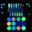YesLady Nail Art Night Light Glow Powder Fluorescent 3D DIY Dust Nail Glitter Pigment Tip 12 Color