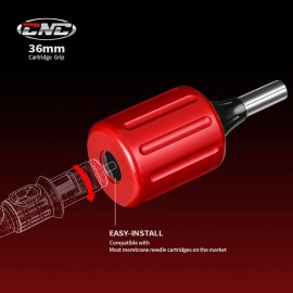 HAWINK Cartridge Tattoo Grip Tattoo Hand Tubes Adjustable Twist Rings 36mm CNC Aircraft Aluminum Supply CNC-G2-1 HAWINK Cartridge Tattoo Grip Tattoo Hand Tubes Adjustable Twist Rings 36mm CNC Aircraft Aluminum Supply CNC-G2-1