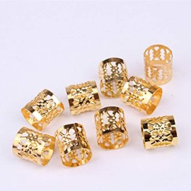 Dsoar 130 Pcs Dreadlocks Hair Cuffs Mixed Gold Sliver Hair Jewelry Metal Plated Beads For Braiding Hair Decoration Dreadlock Accessories With Storage Bottle Dsoar 130 Pcs Dreadlocks Hair Cuffs Mixed Gold Sliver Hair Jewelry Metal Plated Beads For Braiding Hair Decoration Dreadlock Accessories With Storage Bottle