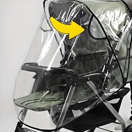 ROMIRUS Stroller Rain Cover Weather Shield Compatible for Babyzen YOYO 6+ YOYO+ Strollers