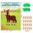 Hxezoc Pin The Tail On The Donkey Party Game with 30 Pcs Tails Large Donkey Games Poster for Kids Birthday Party Carnival Party Supplies