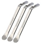 TuoTu Bicycle Tire Lever Tyre Spoon Changing Tool, Stainless Steel Portable Bike Tire Levers to Repair Bike Tube, Set of 3