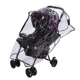 Stroller Rain Cover Baby Stroller Rain Cover, 1Pcs PVC Universal Waterproof Baby Stroller Rain Cover Dust Wind Pram Accessory