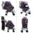 Stroller Rain Cover Baby Stroller Rain Cover, 1Pcs PVC Universal Waterproof Baby Stroller Rain Cover Dust Wind Pram Accessory