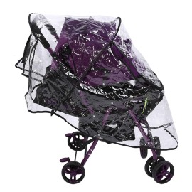 Stroller Rain Cover Baby Stroller Rain Cover, 1Pcs PVC Universal Waterproof Baby Stroller Rain Cover Dust Wind Pram Accessory