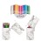 Makeup Brush Holder Travel Brushes Case Bag Cup Storage Dustproof for Women (Marble)