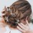 Barode Rhinestones Wedding Hair Pins Pearl Bridal Hair Accessories Crystal Bride Headpieces for Women and Girls (Pack of 3)