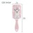 You Are Amazing Llama Hair Brush for Wet & Dry Hair Grip Soft Bristles for Anti Static & Frizz Air Cushion Comb for Women Girls