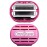 Premium Omnishaver with Pink Travel Case - The Fastest Way to Shave Head, Legs, Arms, Body, an Alternative to Disposable Shaving Razors Self Cleans & Strops During Use | Bald Head Shaver for Women