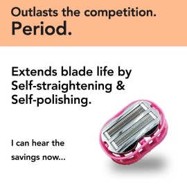 Premium Omnishaver with Pink Travel Case - The Fastest Way to Shave Head, Legs, Arms, Body, an Alternative to Disposable Shaving Razors Self Cleans & Strops During Use | Bald Head Shaver for Women Premium Omnishaver with Pink Travel Case - The Fastest Way to Shave Head, Legs, Arms, Body, an Alternative to Disposable Shaving Razors Self Cleans & Strops During Use | Bald Head Shaver for Women