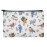 Northeastern Birds Pattern Makeup Cosmetic Bag Organizer Pouch