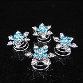 canjoyn 20 Pcs Snowflake Spin Hair Pins Swirl Hair Twists Coils Hair Clips Wedding Bridal Gem Rhinestone Metal Spiral Twist Bun Hair Pins Hair Accessories Jewel Hair Pin (Blue) canjoyn 20 Pcs Snowflake Spin Hair Pins Swirl Hair Twists Coils Hair Clips Wedding Bridal Gem Rhinestone Metal Spiral Twist Bun Hair Pins Hair Accessories Jewel Hair Pin (Blue)