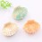 Shell Jaw Clip Hair Claw Clip Clamps Resin Hair Clips Marble Pattern Hairpins Hair Accessories for women Styling Hairdressing (Green)