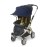 Manito Sun Shade for Strollers and Car Seats (Navy) UPF 50+