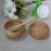 Mask Bowl Set - Mini Eco Bamboo Skin Care DIY Mixing Tool Kit with Bamboo Spoon for Lady Women Girls