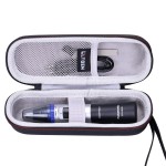 LTGEM EVA Hard Case for Panasonic Nose Hair Trimmer and Ear Hair Trimmer ER-GN30-K, Men\'s Wet/Dry Trimmer Cleaning System (Case Only)