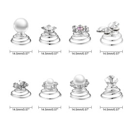 40 Pieces Rhinestone Crystal Twisters Set Spiral Hair Pins Swirl Hair Silver Coils Rhinestone Spiral Hair Jewelry Crystal Spiral Hair Clip Accessories for Wedding Bridal Prom Party Favors, 8 Styles 40 Pieces Rhinestone Crystal Twisters Set Spiral Hair Pins Swirl Hair Silver Coils Rhinestone Spiral Hair Jewelry Crystal Spiral Hair Clip Accessories for Wedding Bridal Prom Party Favors, 8 Styles