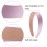 SIQUK 18 Pieces Satin Headbands 1 Inch Wide Non-slip Headband Colorful DIY Headbands for Women and Girls, 18 Colors