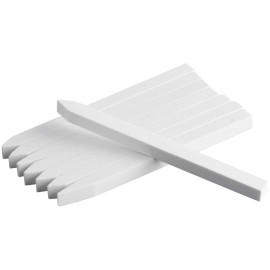 18 Pcs Nail File Pumice Stone Cuticle Pusher Nail Art Pedicure & Manicure Tools (White)