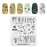 KADS Stamping Plates for Nail Art Chinese Style Spring Template Image Plate Stencil Nails Tool (CN019)