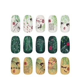 KADS Stamping Plates for Nail Art Chinese Style Spring Template Image Plate Stencil Nails Tool (CN019)