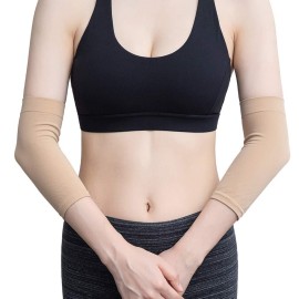 LytLStrox 1 Pair Tattoo Cover Up Compression Sleeves Bands Forearm Concealer Support Skin Color Tattoo Aftercare UV Protection Oversleeve (Brown) LytLStrox 1 Pair Tattoo Cover Up Compression Sleeves Bands Forearm Concealer Support Skin Color Tattoo Aftercare UV Protection Oversleeve (Brown)