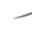 Tool Alement Canadian Stainless Steel 14cm Straight Isolation Eyelash Tweezers M-PK14-8002